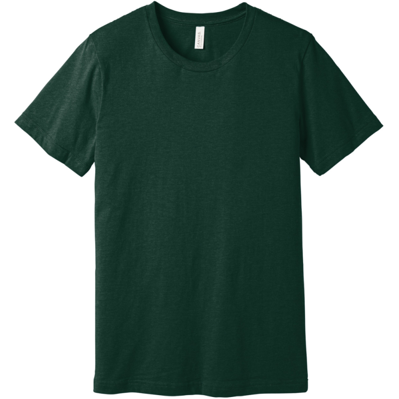 BELLA+CANVAS Unisex Heather CVC Short Sleeve Tee. BC3001CVC - Image 1