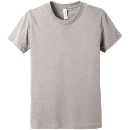 BELLA+CANVAS Youth Heather CVC Tee BC3001YCVC