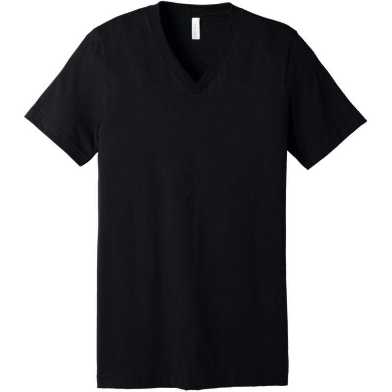 BELLA+CANVAS Unisex Heather CVC V-Neck Tee BC3005CVC - Image 1