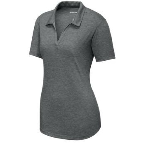 Sport-Tek Women's PosiCharge Tri-Blend Wicking Polo. LST405