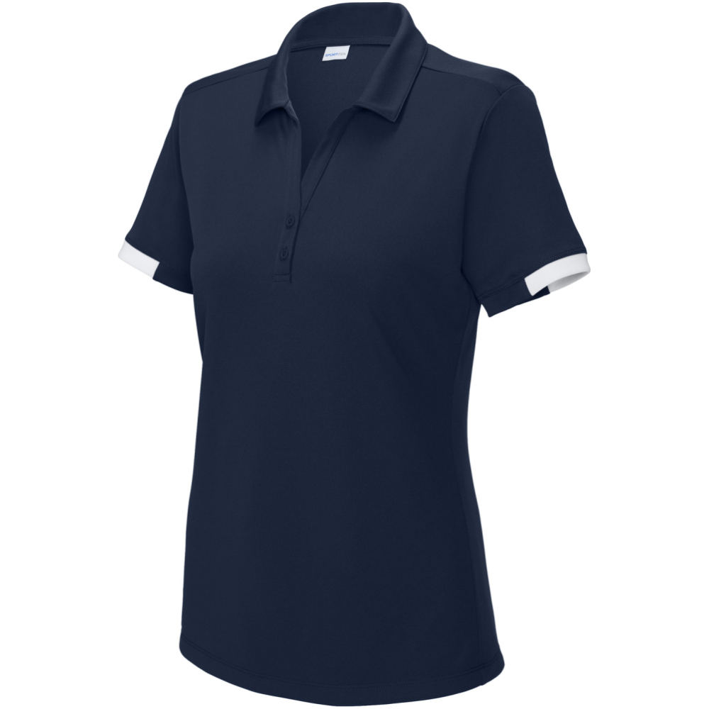 product image Sport-Tek Women's Club Colorblock Polo LST444 - Image 1