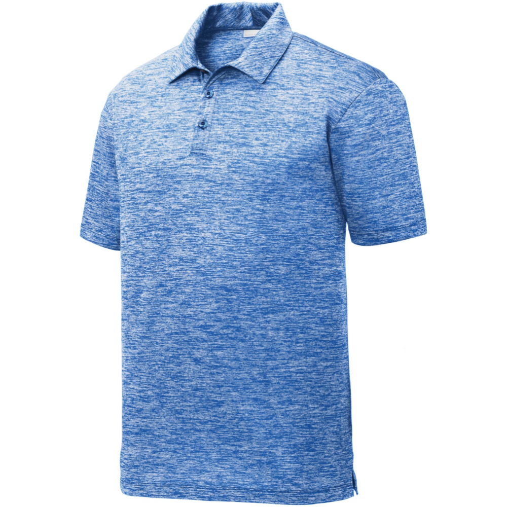 product image Sport-Tek PosiCharge Electric Heather Polo. ST590 - Image 1
