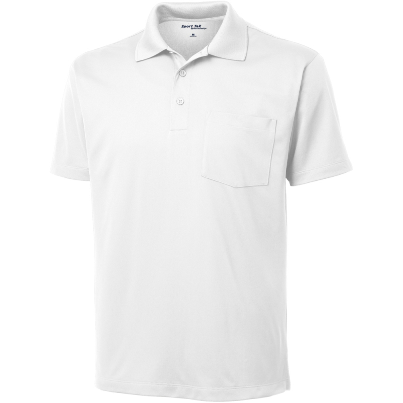 Sport-Tek Micropique Sport-Wick Pocket Polo. ST651 - Image 1