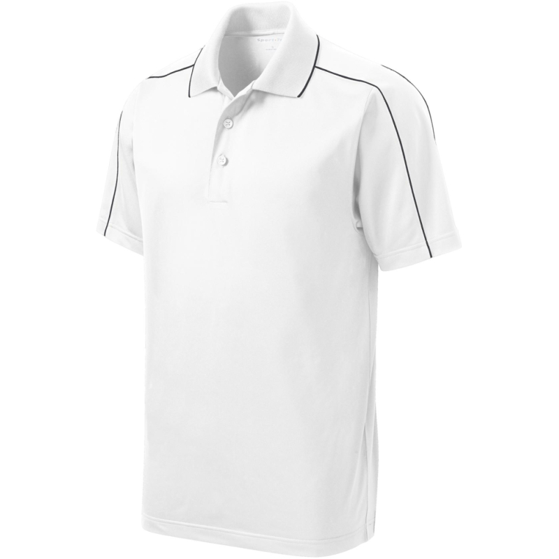 Sport-Tek Micropique Sport-Wick Piped Polo. ST653 - Image 1