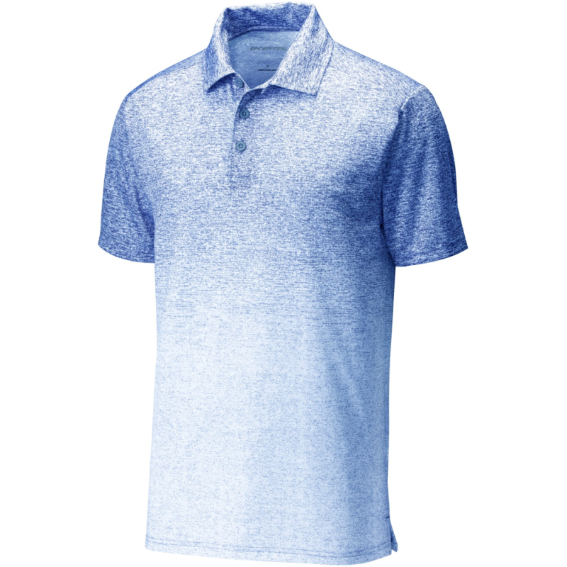 Sport-Tek Ombre Heather Polo. ST671 - Image 1